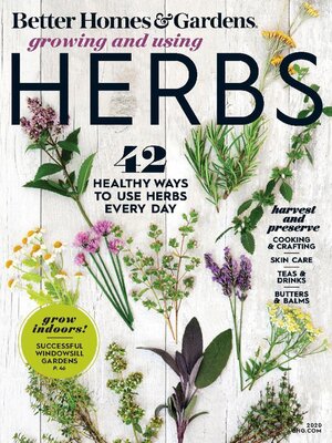 cover image of Better Homes & Gardens Growing and Using Herbs